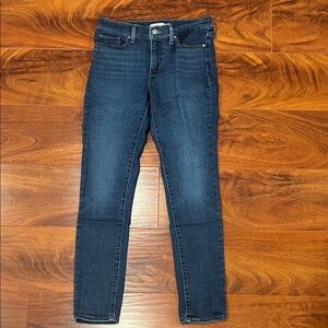 Levi's 311 Shaping Skinny Jeans - Dark Wash Blue